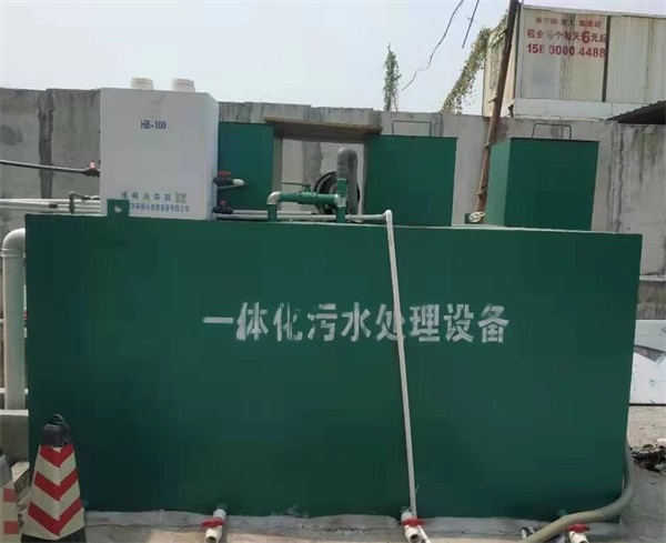 甘肅武威污水處理設備安裝案例